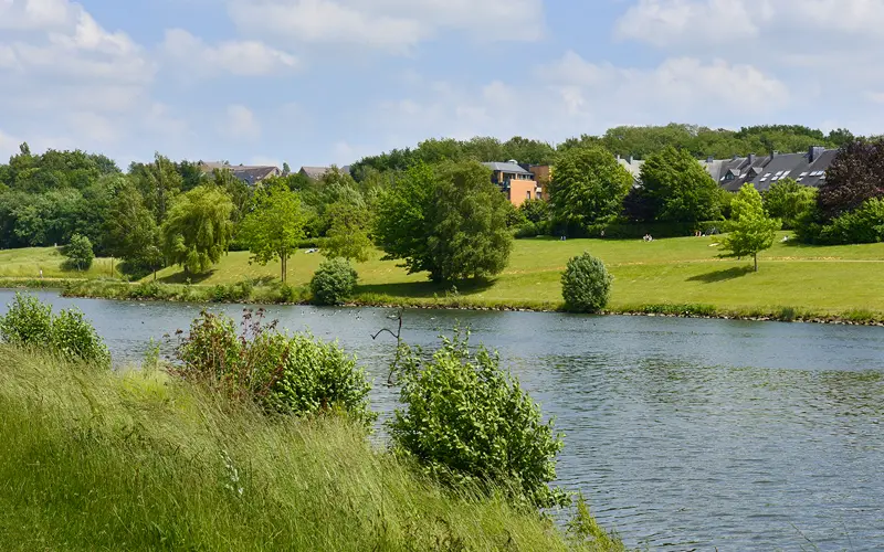 Le lac de Louvain-La-Neuve