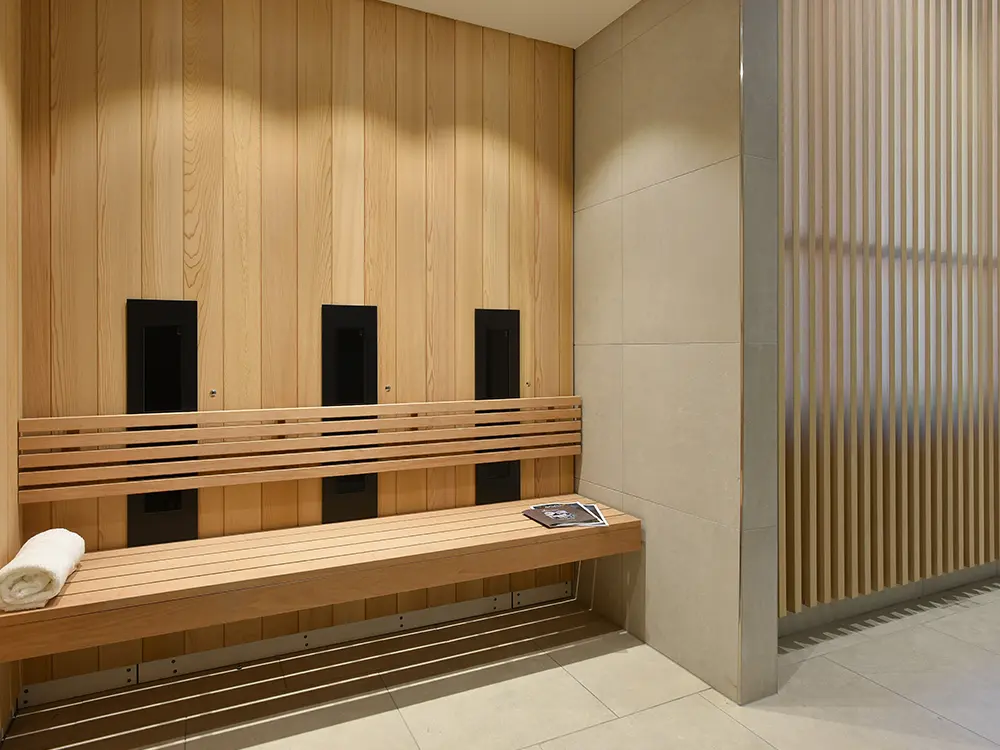 Espace wellness : sauna, massages